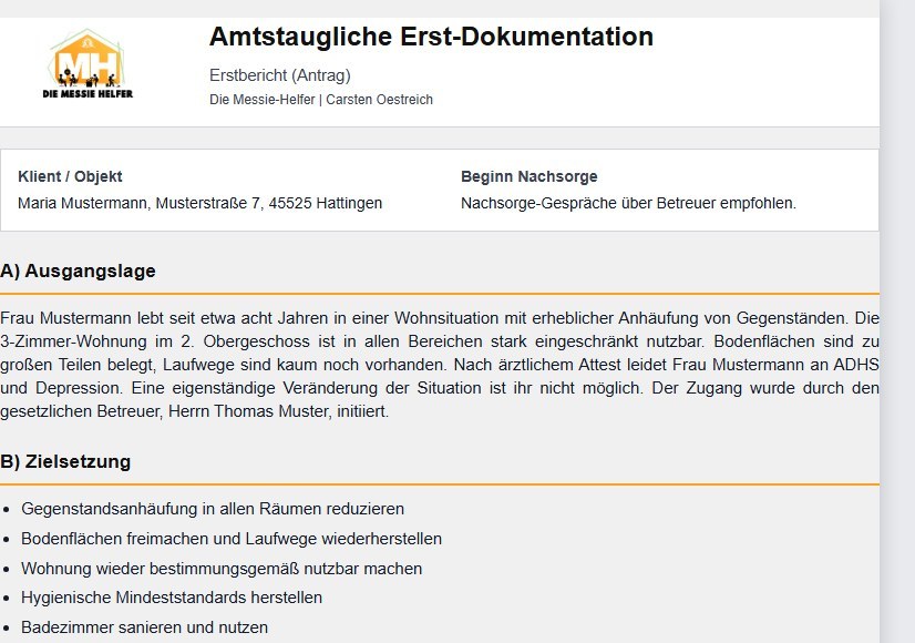 Erstbericht